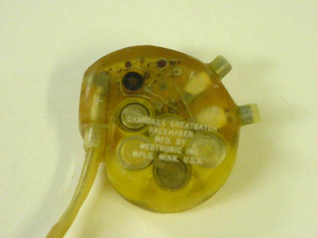 Chardack-Greatbatch Pacemaker, first implanted in patient in 1959